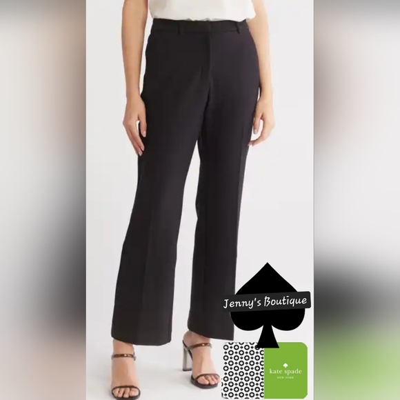 kate spade Pants - KATE SPADE ♠️ Elegant Black Women's Trouser Pants Size 0